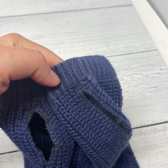 Ivivva by Lululemon To The Moon and Back Hooded Cardigan in Navy 14 (Girl) G5 - Picture 10 of 10